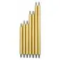 Preview: 7 pcs. Brass crawler links for Boom Racing BRX01 with wheelbase 267 mm